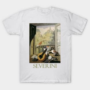 Window with Pigeons by Gino Severini T-Shirt